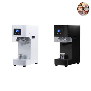 Plastic Can Sealing Machine Automatic Can Sealing Machine - Black Aluminum Can Sealer - Product Image 1