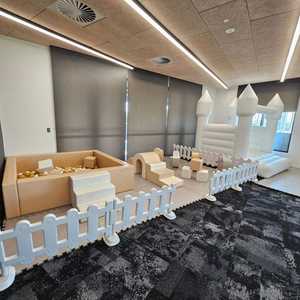 Aire de jeux intérieure commerciale Équipement de jeu souple pour enfants Aire de jeux intérieure pour enfants Aire de jeux douce avec toboggan et fosse à balles - Product Image 3