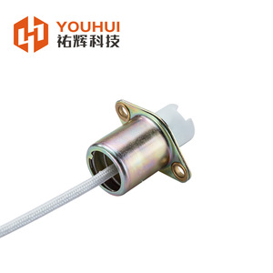 Base de Lámpara de Cerámica Youhui R7S, Soporte de Tubo de 25 mm para Lámpara Infrarroja de Tubo Único, Diseño de Seguridad - Product Image 4