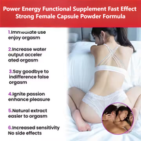 Women Power Energy Supplément fonctionnel Effet rapide Forte Femme Homme Capsule Poudre Formule