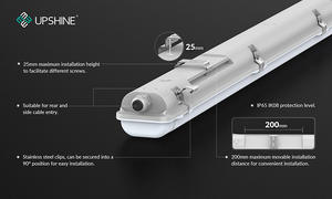 IP65&IK08 <b>Module</b> Design <b>LED</b> Tri-proof Light 600mm/1200mm/1500mm/1800mm - Product Image 5