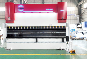 Prensa Plegadora Hidráulica CNC Automática SANXIN de 60T, 160T, <span class=keywords><strong>220</strong></span> Toneladas para Plegado de Metal, Acero y Aluminio con Control DA53T - Product Image 2