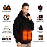 Pull à capuche chauffant personnalisé de haute qualité pour femmes et hommes