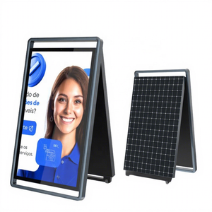 Cartel Digital LCD para Exteriores con Energía Solar, Resistente al Agua IP65, Batería Integrada, para Publicidad en Restaurantes y Centros Comerciales, SDK OA43R - Product Image 1