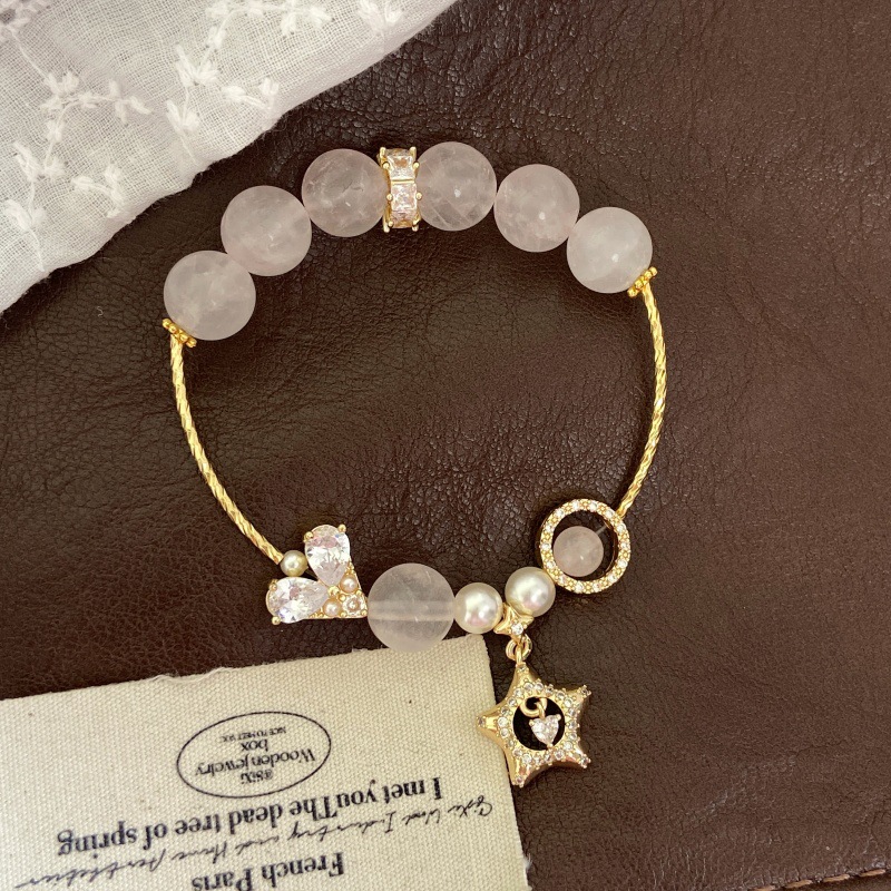 R0838 star pink water bracelet