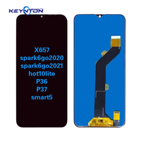 Pantalla LCD para Infinix Smart 8 X6525, Reemplazo de Pantalla Táctil Digitalizadora Completa para X657 X688 X678 X680 KD6 X6516