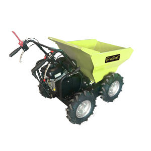 6.5hp alimenté au gaz 300kg Mini Dumper <span class=keywords><strong>brouette</strong></span> motorisée déchargement manuel - Product Image 4