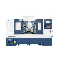 Centre d'usinage CNC à double broche à prix d'usine avec système de contrôle Syntec Taïwanais