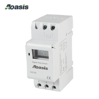 Minuterie de commutateur de contrôle de temps THC15A 240VAC populaire minuterie numérique électronique programmable