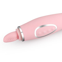 Weiblicher Masturbator Starker Leistungsstarker Klitoris-Zungen-Vibrator für Frauen Leckender Sauger Klitoris-Stimulator Sexspielzeug für Frauen