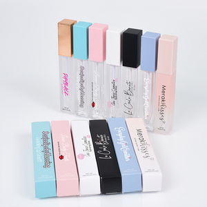 Phổ biến 7ml đơn giản vuông Lip Gloss Ống biểu tượng tùy chỉnh <span class=keywords><strong>Lipgloss</strong></span> rỗng Ống - Product Image 3