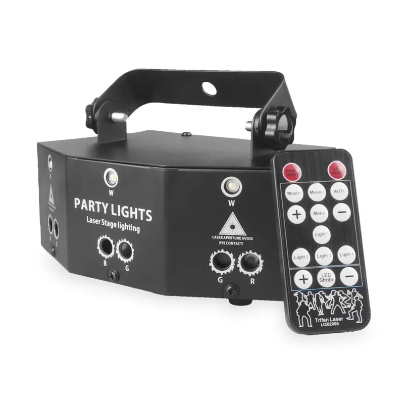ไฟเลเซอร์9ตาสำหรับงานปาร์ตี้ DJ ไฟเวที LED RGBW sharpy ขยับหัวไฟ FG Bar KTV คลับ