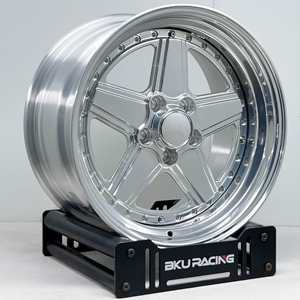 Jantes forgées en 2 parties Bku 5x112 pour Mercedes Benz SL400 SL500 SL600 <span class=keywords><strong>SL320</strong></span> <span class=keywords><strong>R129</strong></span> R231 R232 S350 S500 W220 19 20 pouces en alliage - Product Image 4