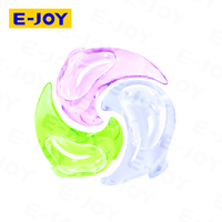 8X Capsules de lessive Dolphin Bay à triple compartiment, nettoyage en profondeur, antibactériennes, 3-en-1, adoucissantes pour tissus, solutions d'usine OEM