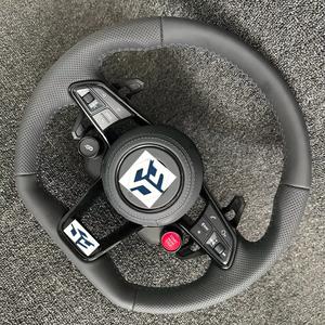 Volante Completo de Fibra de Carbono para Volkswagen Golf 7.5 MK7 VW <span class=keywords><strong>Polo</strong></span> GTS GTI GTE Scirocco R Passat CC R-<span class=keywords><strong>Line</strong></span> Jetta - Product Image 1