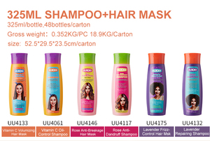Set de Champú y Mascarilla Capilar con Extracto de Plantas Naturales UUKKG, Nutrición Profunda, Reparación del Cuero Cabelludo, Cuidado del <span class=keywords><strong>Cabello</strong></span> Decolorado, <span class=keywords><strong>Teñido</strong></span> y Dañado - Product Image 6