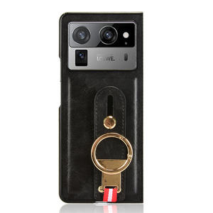 Crazy Horse Texture a prueba de golpes TPU + PU Funda de cuero para Tecno Phantom V Fold <span class=keywords><strong>2</strong></span> - Product Image 5