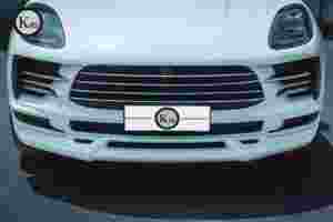 KM สไตล์ <span class=keywords><strong>TKT</strong></span> <span class=keywords><strong>2018</strong></span>-up สำหรับ Macan กันชนหลัง95B.2ดิฟฟิวเซอร์ด้านหน้าขอบข้างกระโปรงชุดบอดี้คิทอัปเกรดวัสดุ PP PU ใหม่ - Product Image 2