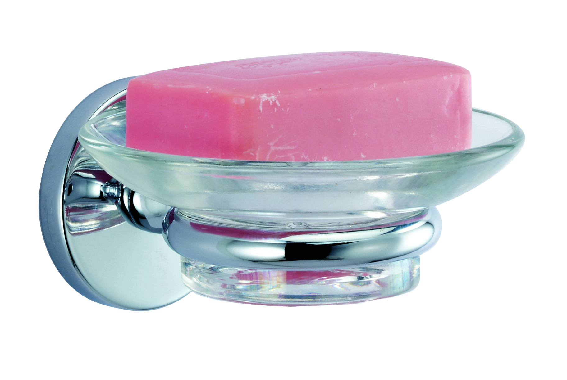 Porte-savon avec verre