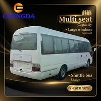 Bus de Transport Exécutif Climatisé 1HZ LHD Coaster 18-26 Places