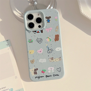 <span class=keywords><strong>Coque</strong></span> de téléphone pour <span class=keywords><strong>iPhone</strong></span> 17, 14, 15 Pro Max, 13, motif animal graffiti mignon, souple, vente en gros à bas prix - Product Image 5