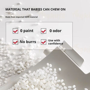 منظم ألعاب الأطفال البلاستيكي متعدد الوظائف من هوبيتري، رف تخزين ومنظم ألعاب ورف كتب، أثاث حضانة - Product Image 3