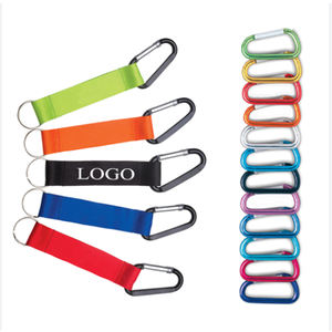 LLavero corto de nailon con etiqueta de PVC, correa de soporte para llavero tejido táctico de alta resistencia personalizado - Product Image 6