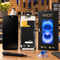 HX Soft OLED LTPO Screen Assembly 6.1 120Hz Touch Digitizer Display Pengganti untuk Perbaikan iPhone 14Pro