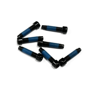 Perno hexagonal de cabeza cónica de hierro, azul, galvanizado, estándar ISO, en pulgadas, para fijación industrial, mecánica y automotriz - Product Image 1