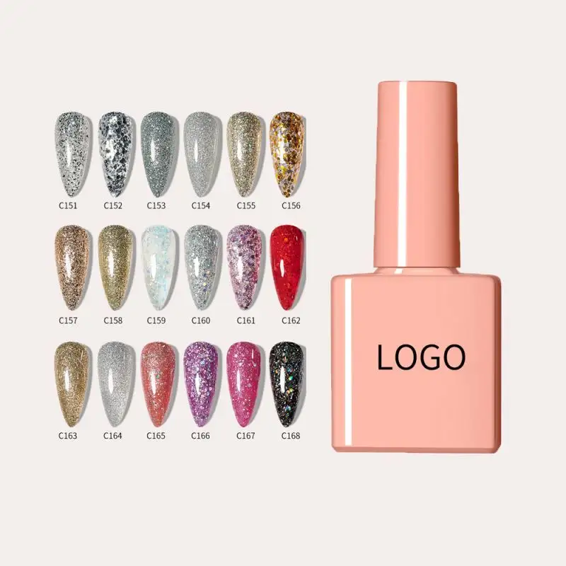 Customized Wholesale nails set your logo beetles kit gel nail polish collection
