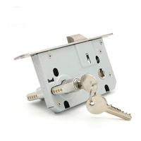 Serrure à mortaise en fer 7255, directement de l'usine, avec base anti-traces de doigts, pour porte d'entrée d'appartement, ensemble de serrures pour porte en bois