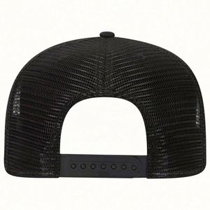 Gorra Trucker OTTO SNAP de 5 Paneles con Malla Trasera de Perfil Medio, Diseño Floral Deportivo, Frente de Corcho, Visera Plana Personalizada, Rendimiento al Aire Libre, BSCI - Product Image 4