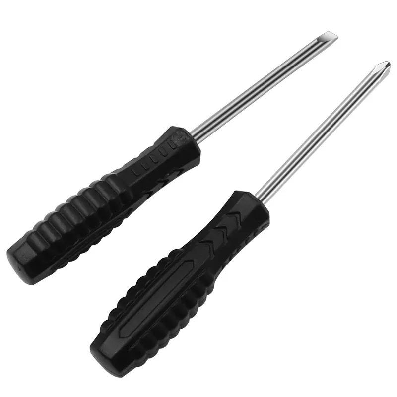 5.0mm Slotted Magnetic Screwdriver Flat/Cross Head Screwdriver Manual Household Repair Tool Phillips Slotted Screwdrivers
