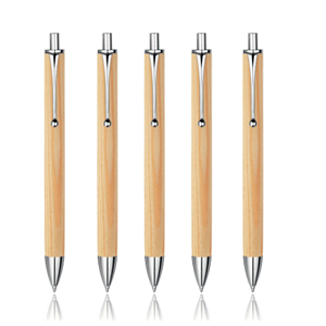 Recoverable ECO Press Bamboo Ball Point <b>Pen</b> Wholesale Bulk Environmental Friendly Customized Logo Printed for Office Gift - Product Image 1