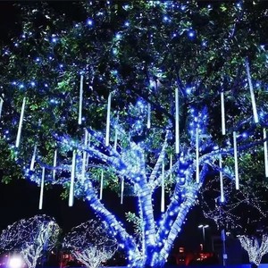 <span class=keywords><strong>Led</strong></span> <span class=keywords><strong>Meteor</strong></span> Shower Tree treo đèn ngoài trời Vườn trang trí chiếu sáng ống không thấm nước năng lượng hiệu quả đêm trang trí nội thất - Product Image 3