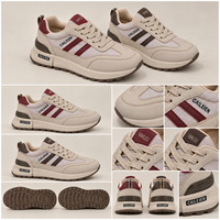 Baskets athlétiques classiques rétro pour femmes, semelle intérieure confortable et souple, semelle antidérapante robuste, chaussures tendance pour les déplacements quotidiens et les tenues décontractées