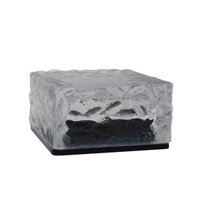 Huichu <b>Solar</b> Ice Brick <b>Light</b> Led <b>Outdoor</b> Garden <b>Step</b> Lighting Waterproof Color Changing Decorative Floor Tile <b>Light</b> - Product Image 5