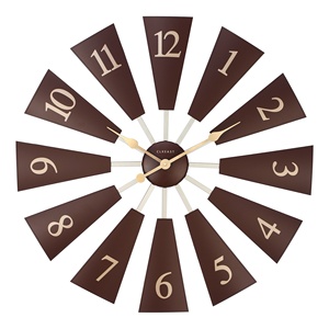 <span class=keywords><strong>Orologio</strong></span> <span class=keywords><strong>da</strong></span> <span class=keywords><strong>Parete</strong></span> INFINITY TIME in Noce Rosso per <span class=keywords><strong>Arredamento</strong></span> Casa Moderna Stile Fattoria 24 Pollici/30 Pollici <span class=keywords><strong>Orologio</strong></span> <span class=keywords><strong>da</strong></span> <span class=keywords><strong>Parete</strong></span> Fai-<span class=keywords><strong>da</strong></span>-Te a Forma di Mulino a Vento in Plastica - Product Image 6