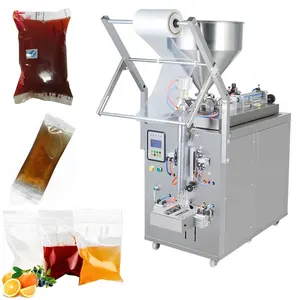 Automatic Butter Jam Ketchup Paste Weighing Filling Bag Sealing Liquid Packing Machine Sauce Packaging Machine
