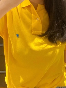 RL pour femme grande taille, chemise à manches courtes <span class=keywords><strong>en</strong></span> pur coton brodée unie, style anglais, avec col à revers, motif cheval miniature, été - Product Image 4