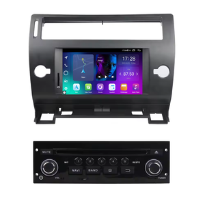 Vente en gros 1 Din Android 10 lecteur pour voiture 7 pouces pour <span class=keywords><strong>CITROEN</strong></span> <span class=keywords><strong>C4</strong></span> 2005-2011 sans fil Carplay écran tactile autoradio avec GPS BT FM - Product Image 1