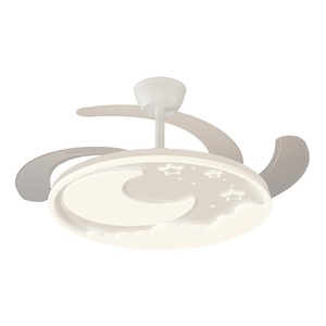Lámpara de techo con ventilador para restaurante, dormitorio, habitación infantil, cálida, con protección ocular, para toda la casa, lámpara Zhongshan - Product Image 5