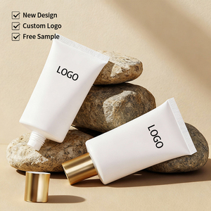 <strong>Manufacturers</strong> Oval Facial Tube Customize <strong>Cosmetic</strong> Tubes <strong>100</strong> Ml Abl Plastic Face Wash <strong>Cosmetic</strong> Screw Electroplating Cover Tube - Product Image 1