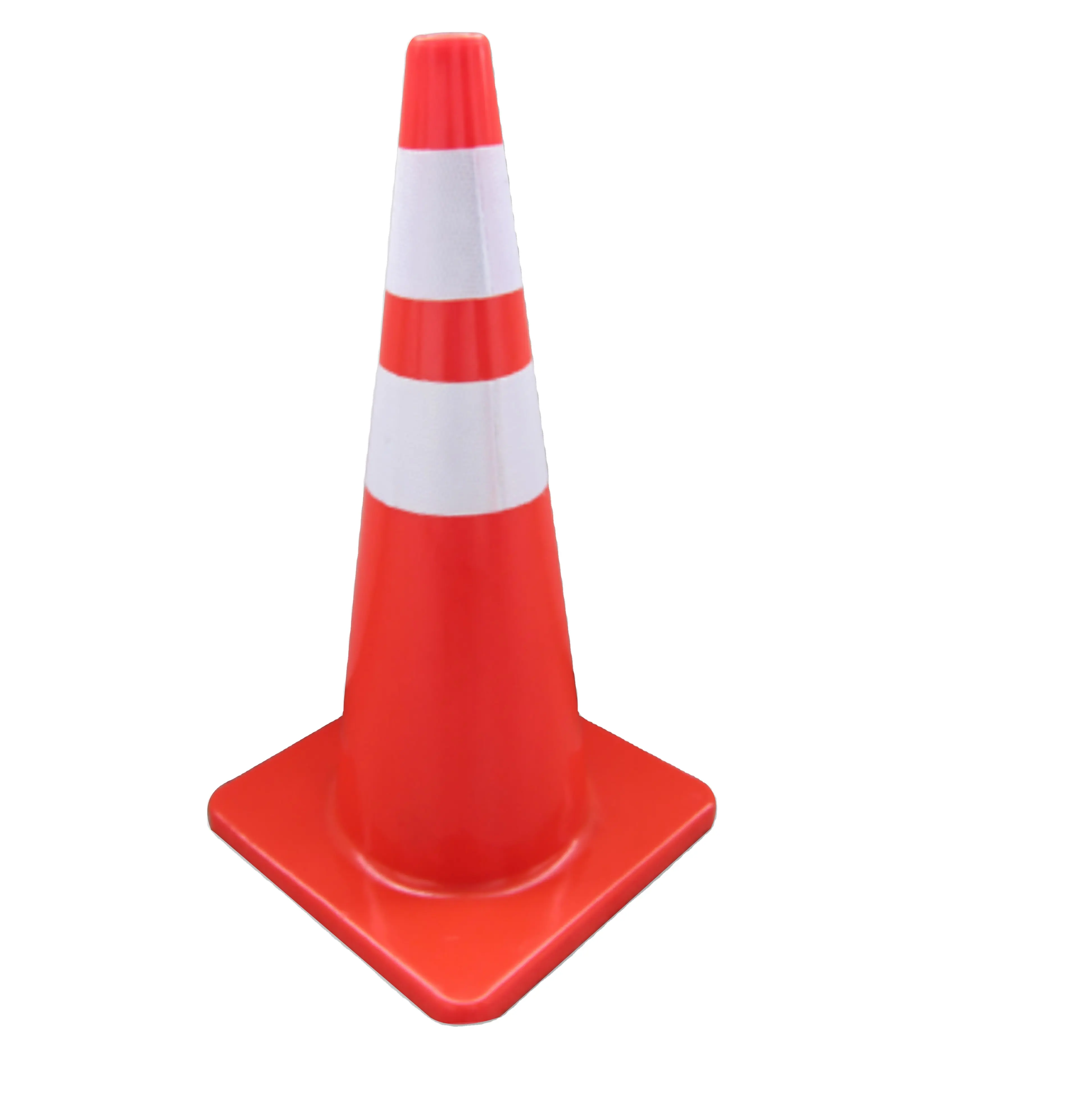 Hot sale wholesale traffic cone safety colorful factory Customized PVC traffic cones