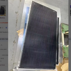200W Flexible Solar Mono Semi-Flexible Bendable PV Module for Boat Marine <b>Yacht</b> Van Camping 12V System - Product Image 1