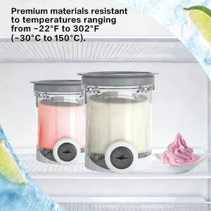 <b>Hot</b>-Selling Ice Cream <b>Containers</b> with Lids Ice Cream Storage <b>Container</b> Compatible with NC700/701 Series - Product Image 4