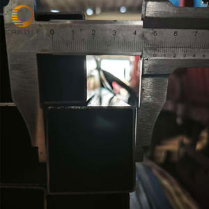 Труба стальная квадратная 50x50 из углеродистой стали, горячекатаная, черная, длиной 6 м, для строительства - Product Image 2