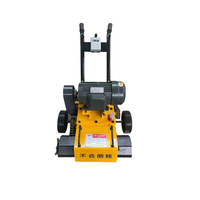 Machine de manutention de cendres électrique/à essence à grande vitesse, moteur et moteur, éliminateur de scories de route en béton et balayeuse 4 kW