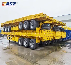 EAST 3 axle dropside semi trailer 3 axles side wall truck trailer side wall semi trailer with twist locks