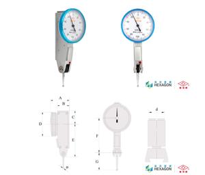 0.001Mm बढ़ते 25 <span class=keywords><strong>0.001</strong></span> 0-0.2Mm 0.01Mm बोर गेज डिजिटल डायल लीवर सूचक गेज - Product Image 6